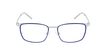GAFAS GRADUADAS hombre MAGIC 156 azul/plateado - vista de frente