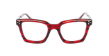 GAFAS GRADUADAS mujer CARACTÈRES FIL D'OR MYSTÉRIEUSE rojo - vista de frente