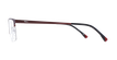 GAFAS GRADUADAS hombre MAGIC 105 rojo - vista de frente