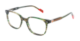 GAFAS GRADUADAS niños 6 verde - vista de frente