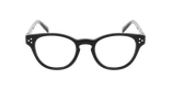 GAFAS GRADUADAS mujer PIPLETTE negro/dorado - vista de frente