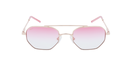 GAFAS DE SOL CERVIN dorado/rosa vista de frente