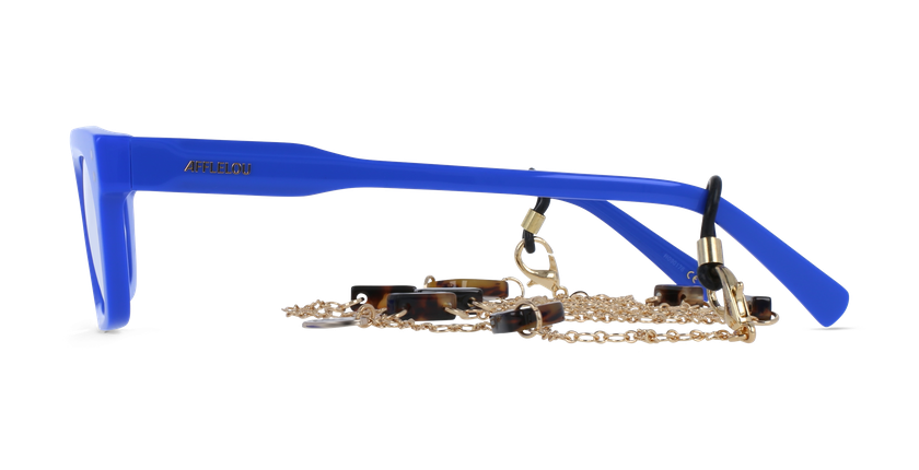GAFAS GRADUADAS mujer CARACTÈRES CRÉATIVE azul - vista de frente