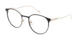 GAFAS GRADUADAS mujer MAGIC314 negro/dorado - vista de frente