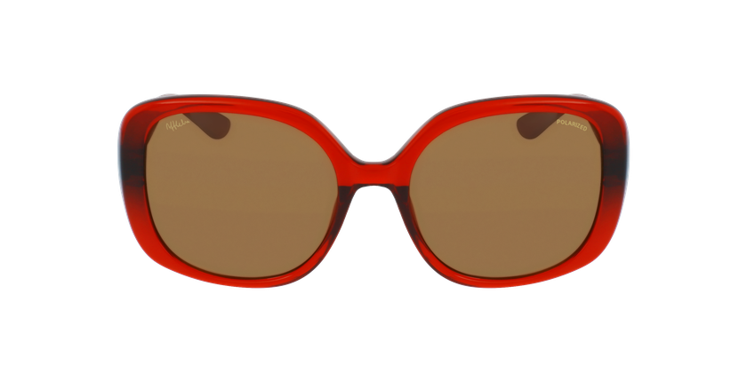 GAFAS DE SOL mujer SALLY POLARIZED rojo - vista de frente