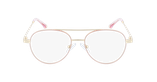 GAFAS GRADUADAS niños MAGIC FINN rosa - vista de frente