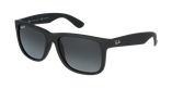 GAFAS DE SOL hombre JUSTIN negro/gris - vue de 3/4