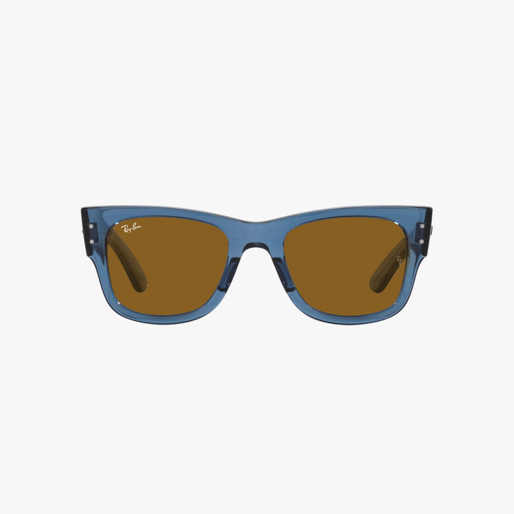 GAFAS DE SOL MEGA WAYFARER 0RB0840S negro azul - vista de frente