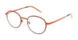 GAFAS GRADUADAS hombre MAGIC 155 naranja/marrón - vista de frente
