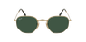 GAFAS DE SOL RAY-BAN HEXAGONAL dorado