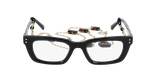 GAFAS GRADUADAS mujer CARACTÈRES CRÉATIVE negro - vista de frente