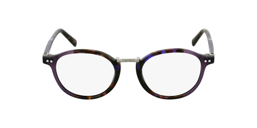 GAFAS GRADUADAS BRAHMS carey/moradovista de frente