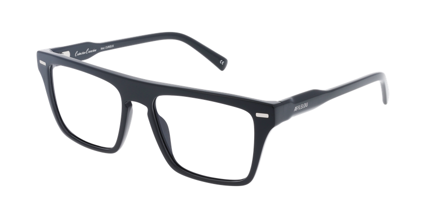 GAFAS GRADUADAS hombre CARACTÈRES CURIEUX negro - vista de frente