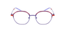 GAFAS GRADUADAS mujer MAGIC 152 morado/rosa