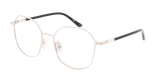 GAFAS GRADUADAS mujer MAGIC320 dorado/negro - vista de frente