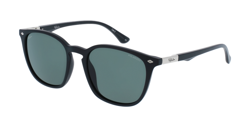 GAFAS DE SOL hombre NAT POLARIZED negro - vista de frente