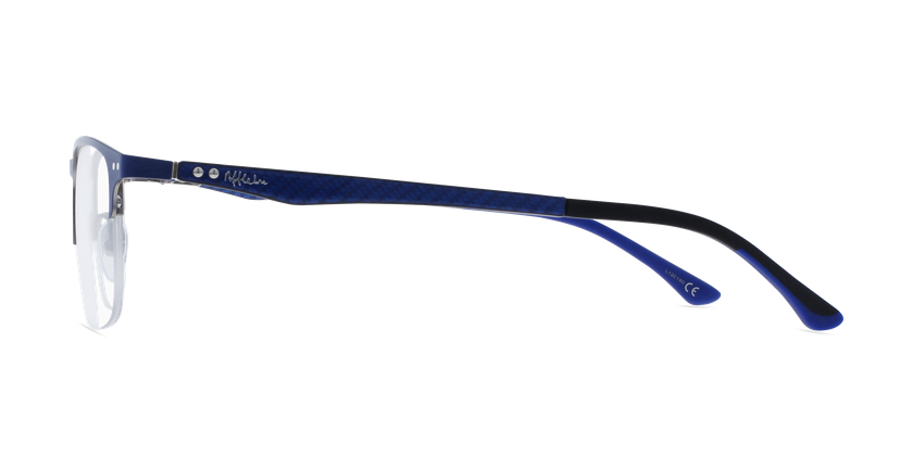 GAFAS GRADUADAS hombre MAGIC 128 CARBONE azul/azul / negro - vista de frente