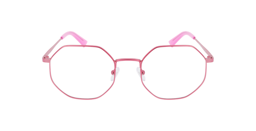 GAFAS GRADUADAS mujer RZERO40 rosa/dorado - vista de frente