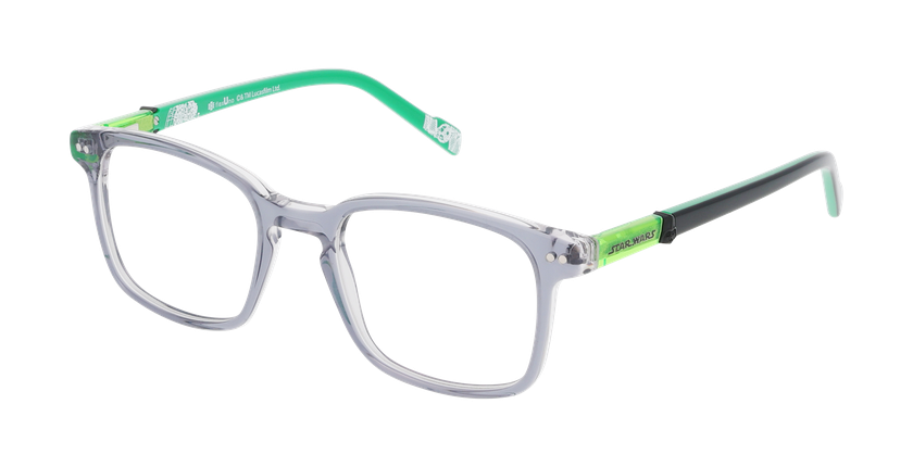 GAFAS GRADUADAS niños STAR WARS 7 gris - vista de frente