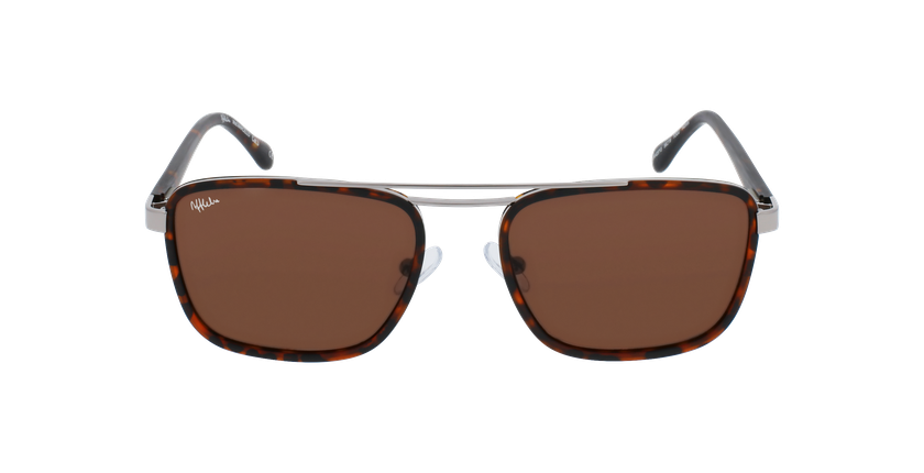 GAFAS DE SOL hombre MARCELLO carey/plateado - vista de frente