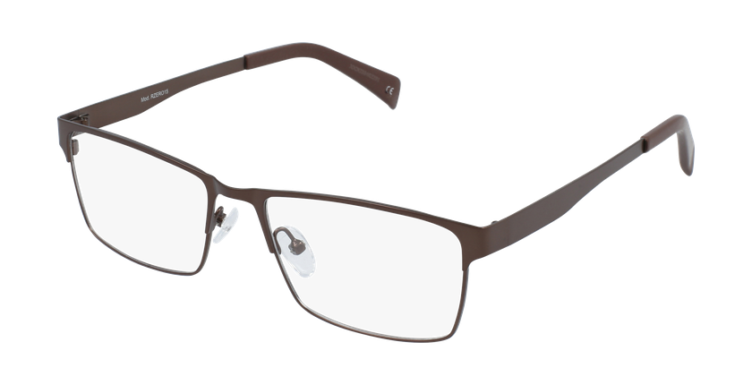 GAFAS GRADUADAS hombre RZERO15 marrón - vista de frente