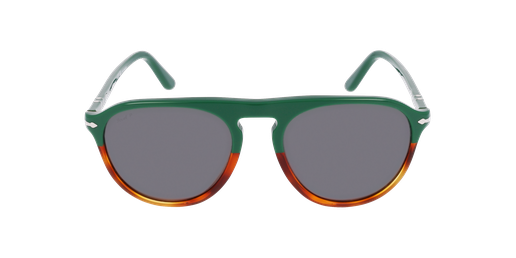 GAFAS DE SOL 0PO3302S verde/carey vista de frente