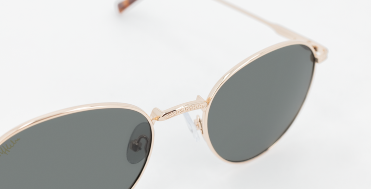 GAFAS DE SOL ISSA dorado