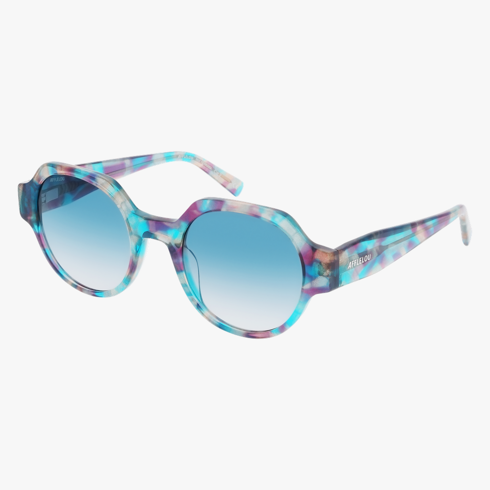 GAFAS DE SOL mujer FERRARA turquesa - vista de frente