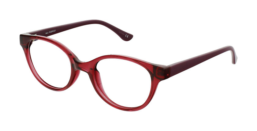 GAFAS GRADUADAS niños RZERO21 morado/rosa - vista de frente