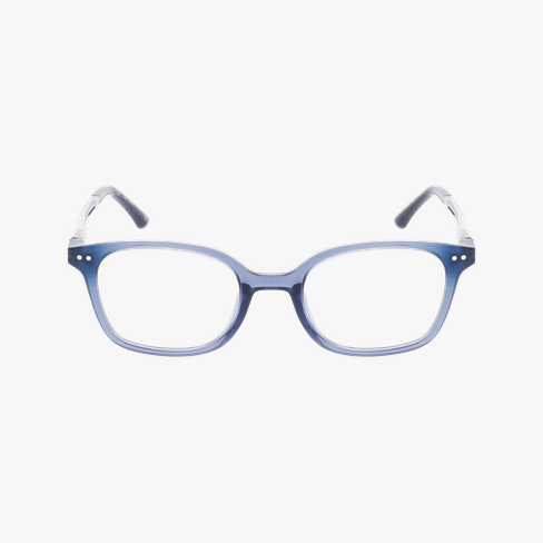 GAFAS GRADUADAS niños LORIS azul/azul cristal vista de frente