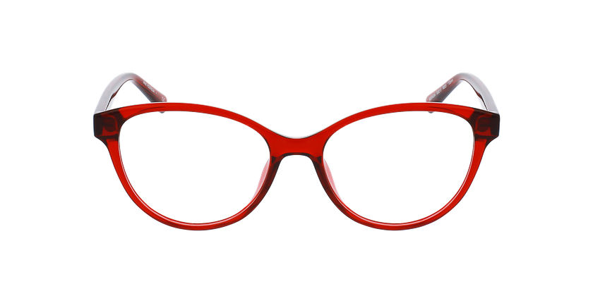 GAFAS GRADUADAS mujer RZERO34 rojo - vista de frente