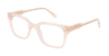 GAFAS GRADUADAS mujer CARACTÈRES EXPRESSIVE marrón - vista de frente