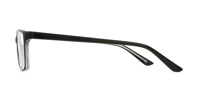 GAFAS GRADUADAS niños RZERO24 negro - vista de frente