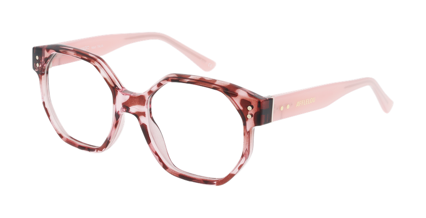 GAFAS GRADUADAS niños TALIA carey/rosa - vista de frente