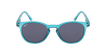 GAFAS DE SOL niños FELIZ azul/azul oscuro mate - vista de frente