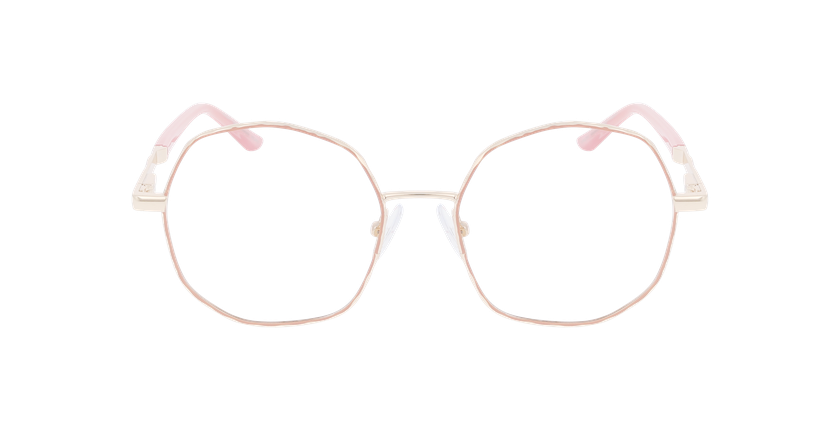 GAFAS GRADUADAS mujer MAGIC290 rosa/dorado - vista de frente