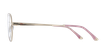 GAFAS GRADUADAS mujer MAGIC MAVERICK rosa/dorado - vista de frente