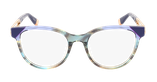 GAFAS GRADUADAS mujer VFU672 verde/azul - vista de frente