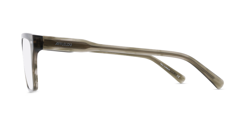 GAFAS GRADUADAS hombre CARACTÈRES CURIEUX gris/verde - vista de frente