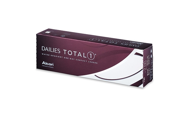 Lentillas Dailies Total 1 DIARIAS - 30L - vista de frente