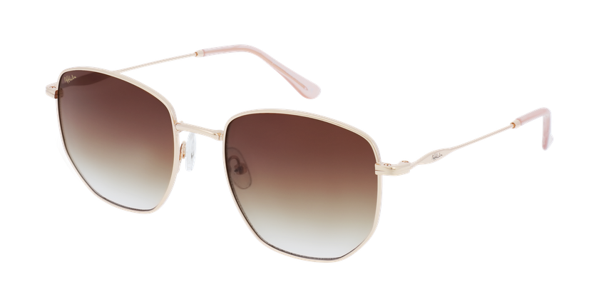 GAFAS DE SOL mujer DUNA dorado - vista de frente