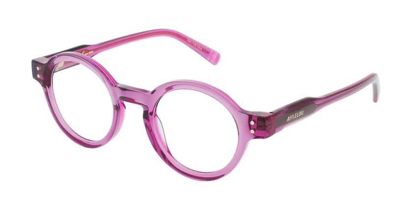 GAFAS GRADUADAS mujer CARACTÈRES POETIQUE rosa - vista de frente