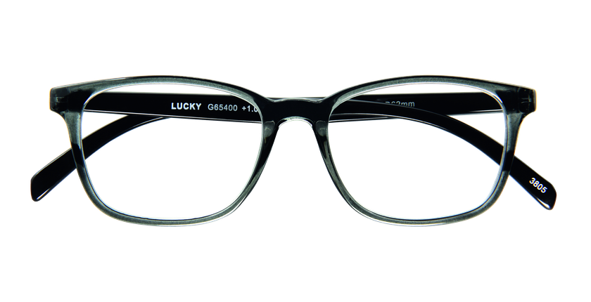 GAFAS GRADUADAS LUCKY gris - vista de frente