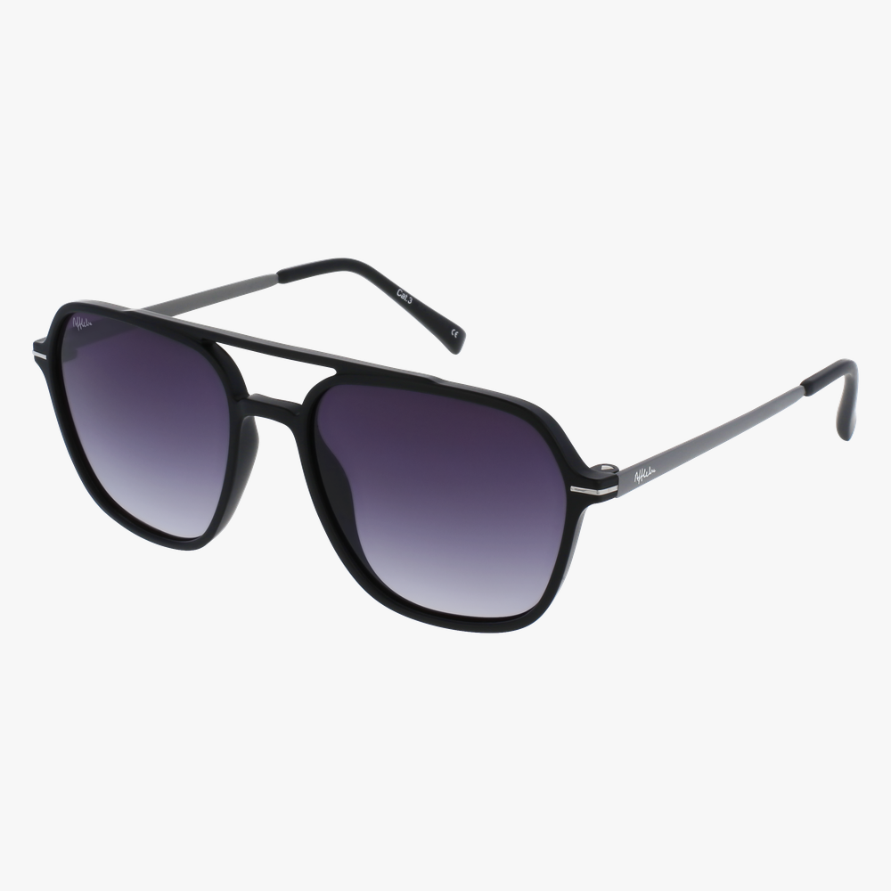 GAFAS DE SOL hombre IKER negro - vista de frente