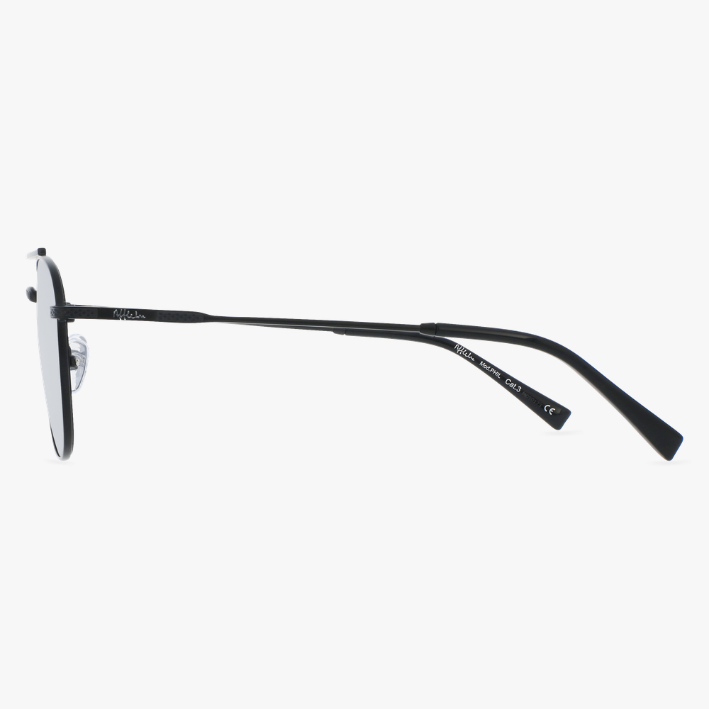 GAFAS DE SOL hombre PHIL negro - vista de frente