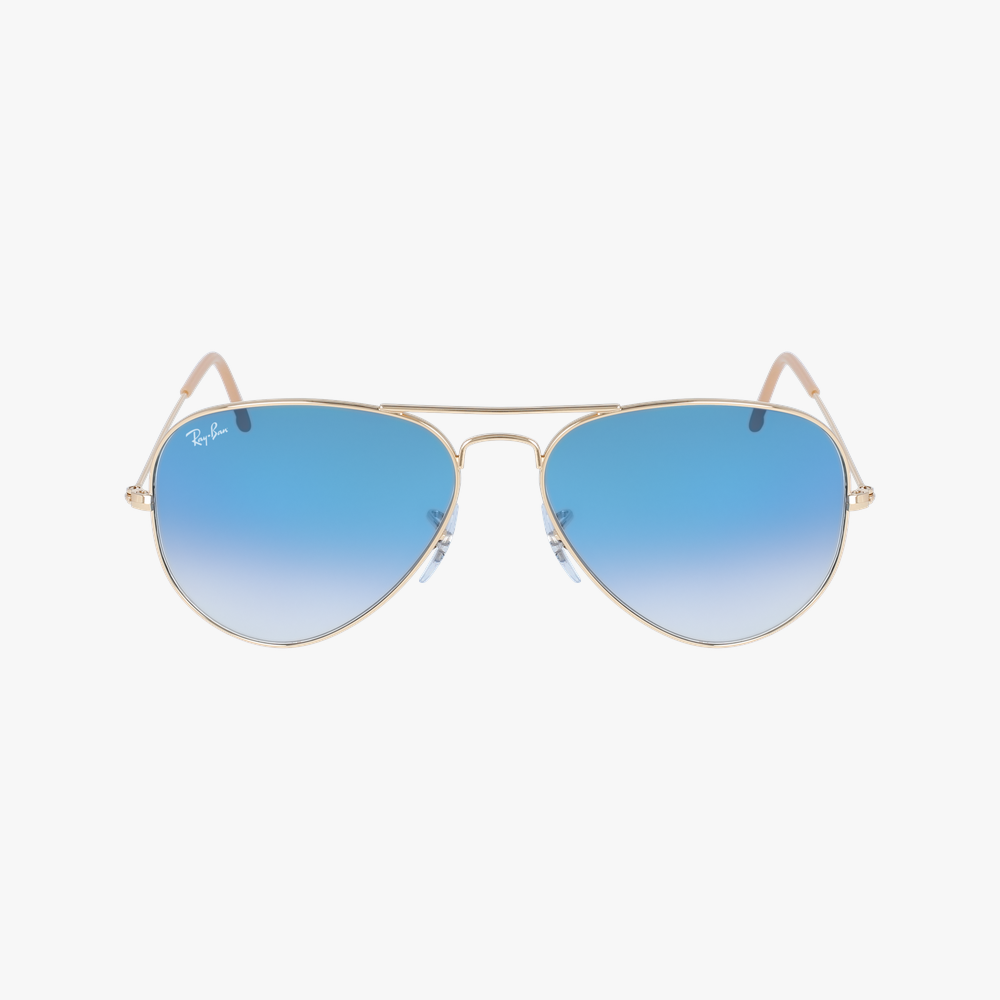GAFAS DE SOL RAY-BAN AVIATOR LARGE METAL dorado - vista de frente