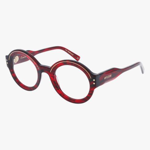 GAFAS GRADUADAS mujer CARACTÈRES FIL D'OR PERSPICACE rojo