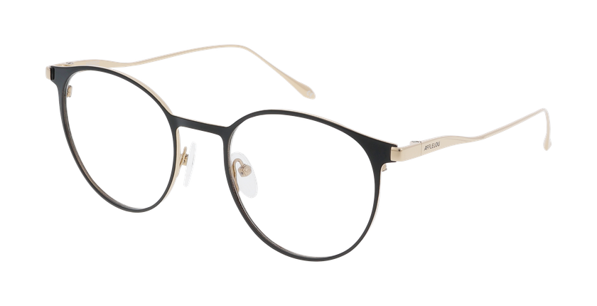 GAFAS GRADUADAS mujer MAGIC314 negro/dorado - vista de frente