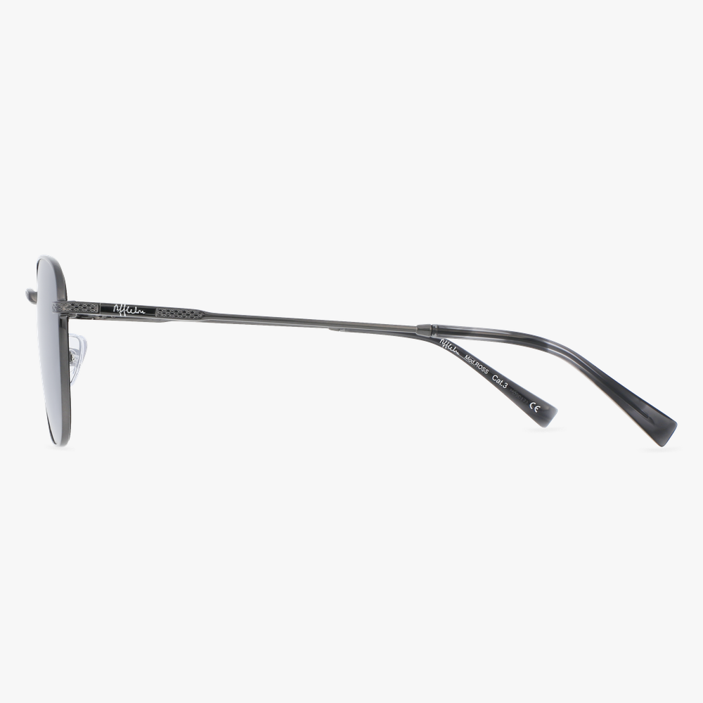 GAFAS DE SOL ROSS negro/gris - vista de frente