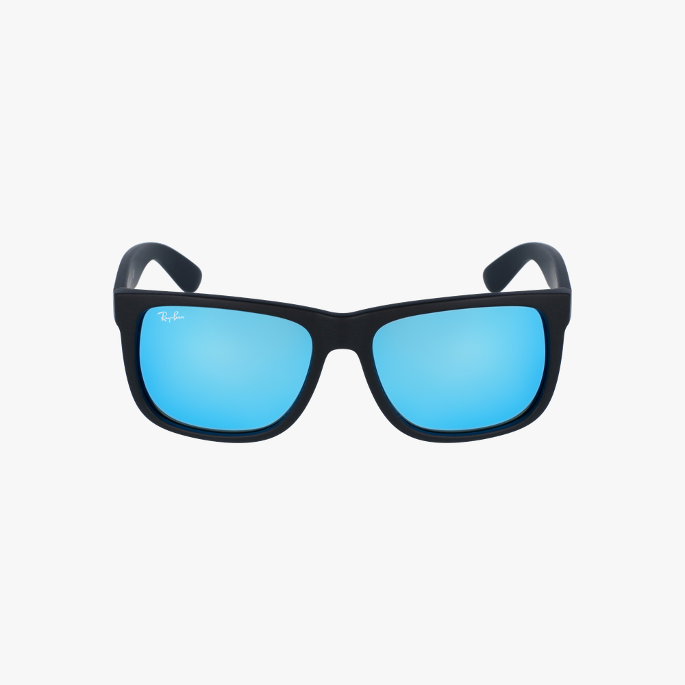 GAFAS DE SOL hombre JUSTIN negro/azul - vista de frente